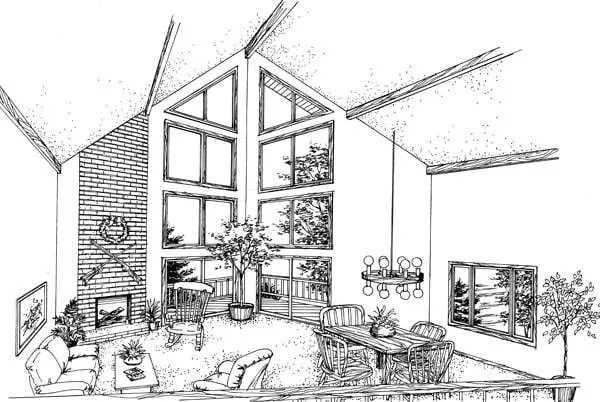 InteriorPhoto for House Plan #290291