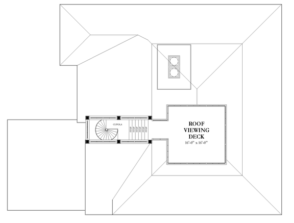 Third Floor Plan for House Plan #826084