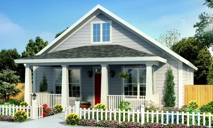 Full Rendering for House Plan #247341