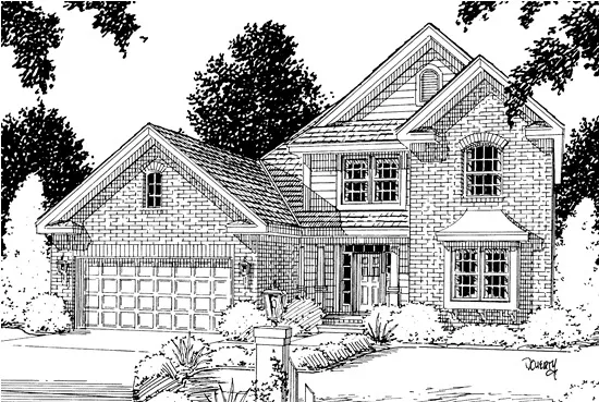 ExteriorPhoto for House Plan #245591
