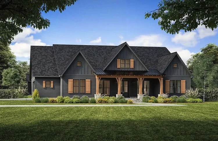 Full Rendering for House Plan #906232
