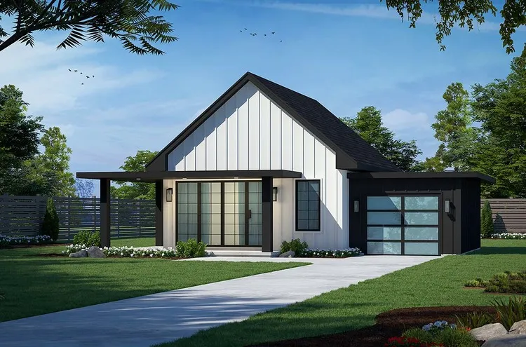Full Rendering for House Plan #153860