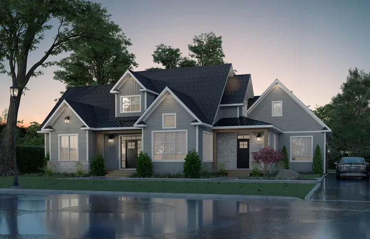 Full Rendering for House Plan #146452