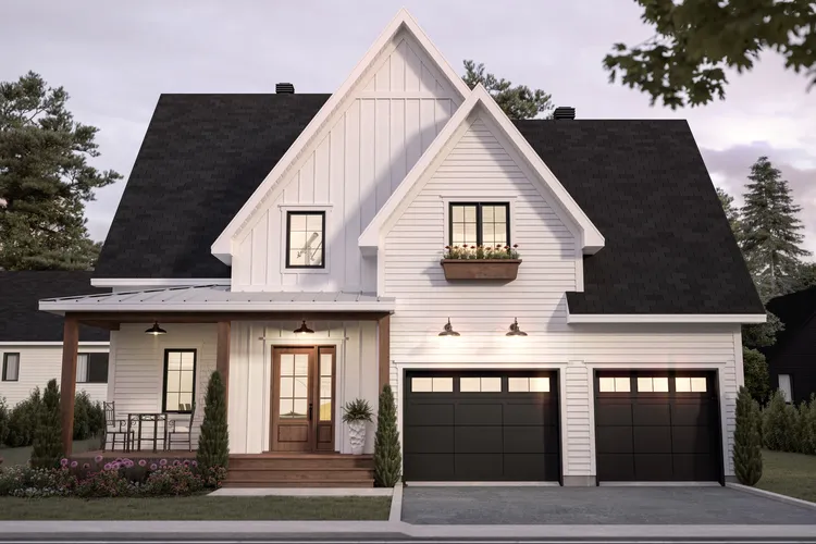 Full Rendering for House Plan #145923