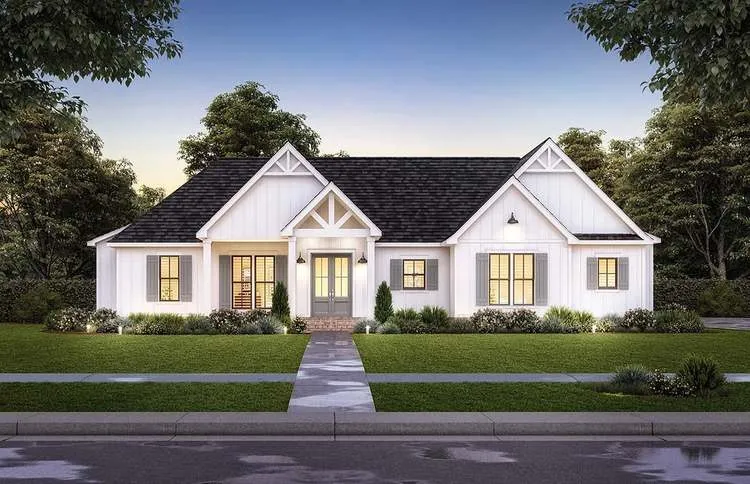Full Rendering for House Plan #903991