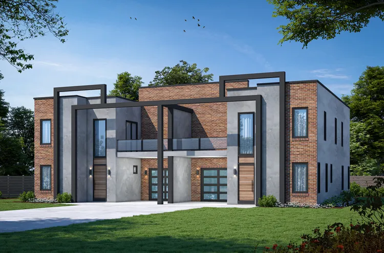 Full Rendering for House Plan #154684