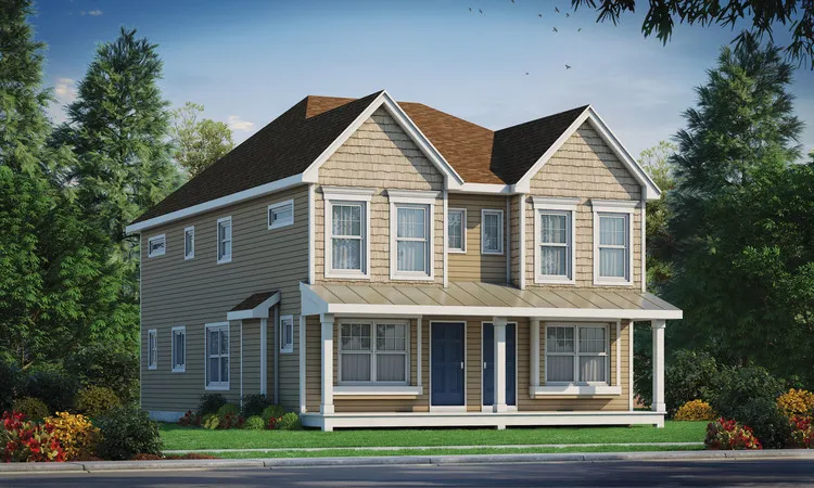 Full Rendering for House Plan #158972