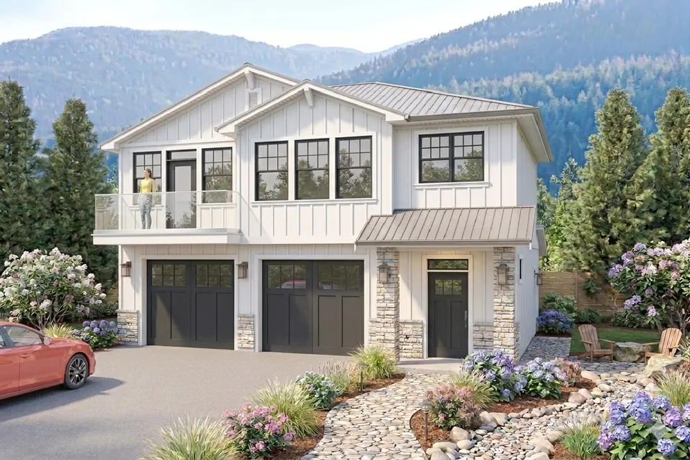Full Rendering for House Plan #203029