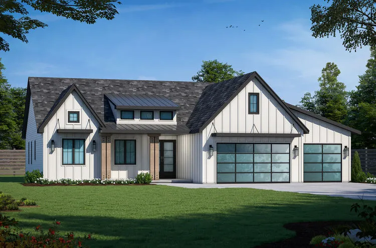 Full Rendering for House Plan #157712