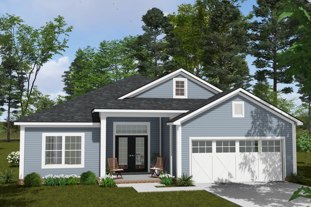 Full Rendering for House Plan #241481