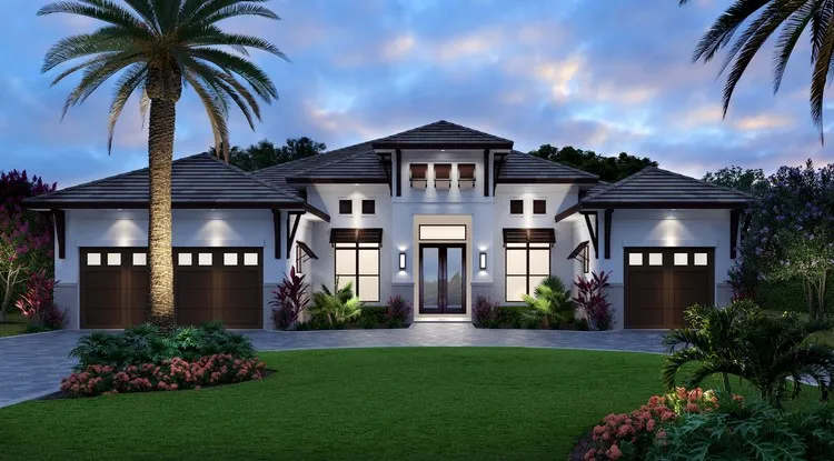 Full Rendering for House Plan #777833