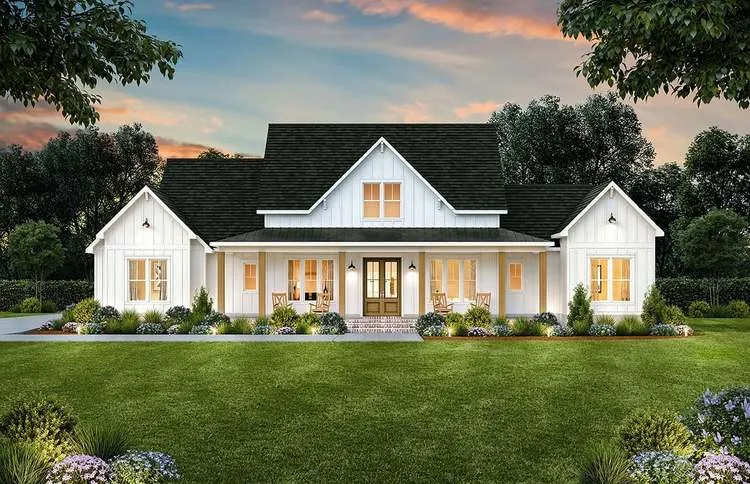 Full Rendering for House Plan #902922