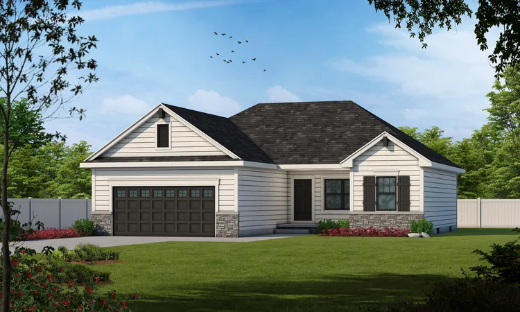 Full Rendering for House Plan #153731
