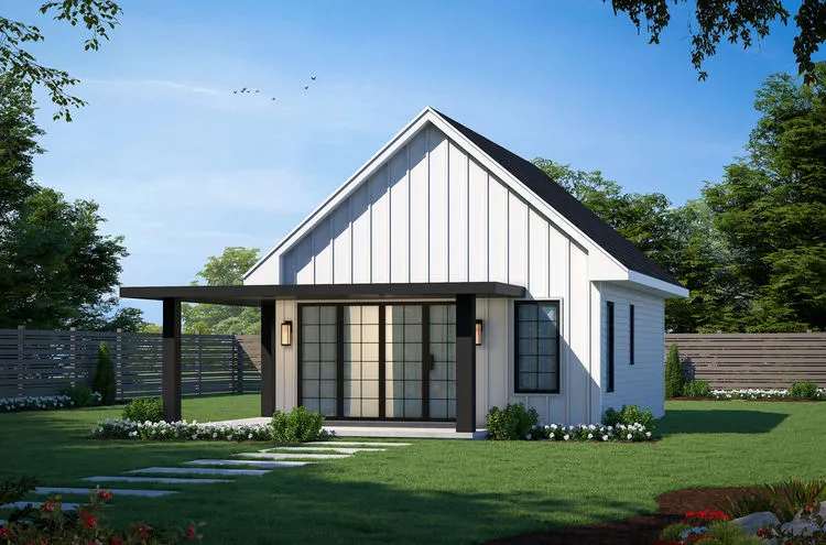 Full Rendering for House Plan #154860