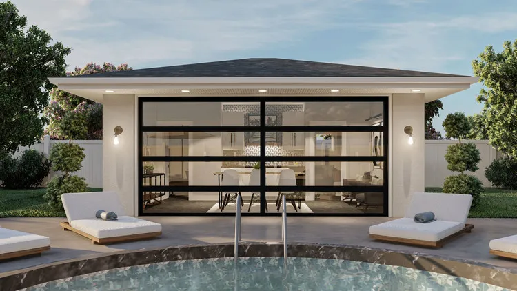Full Rendering for House Plan #700630