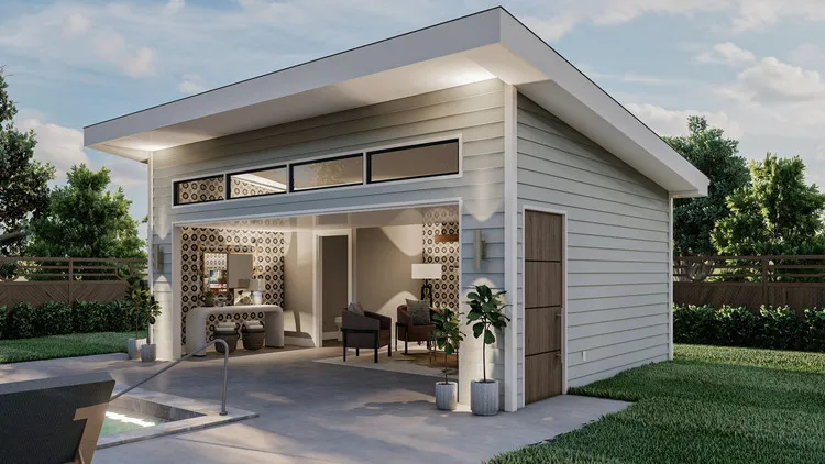 Full Rendering for House Plan #700330