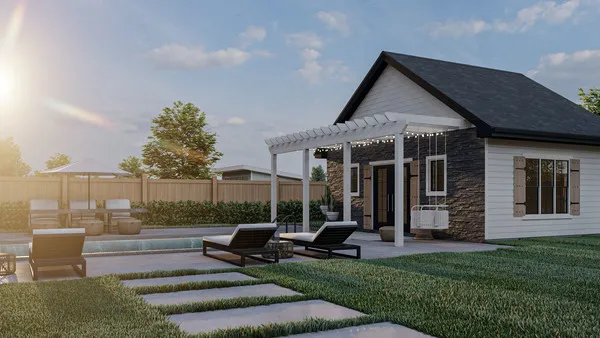 ExteriorPhoto for House Plan #702340