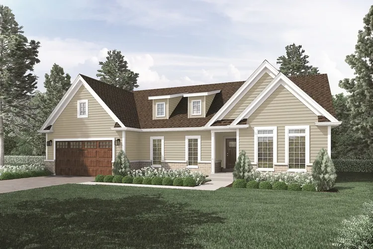 Full Rendering for House Plan #634261