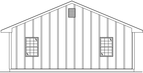 Right Elevation for House Plan #631041