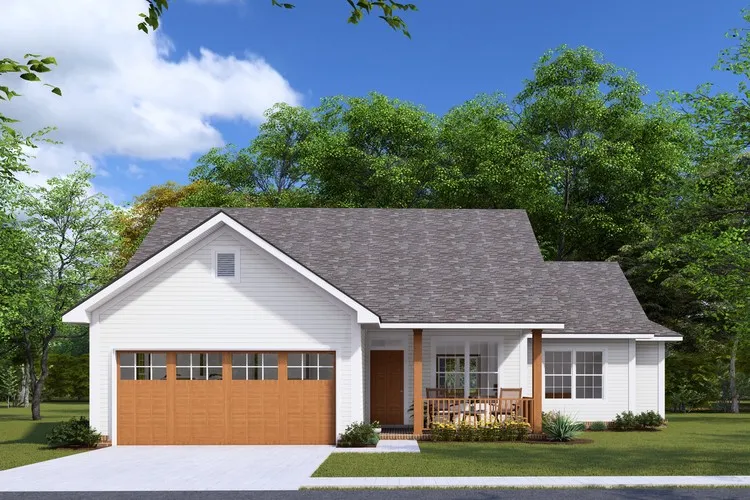 Full Rendering for House Plan #245411