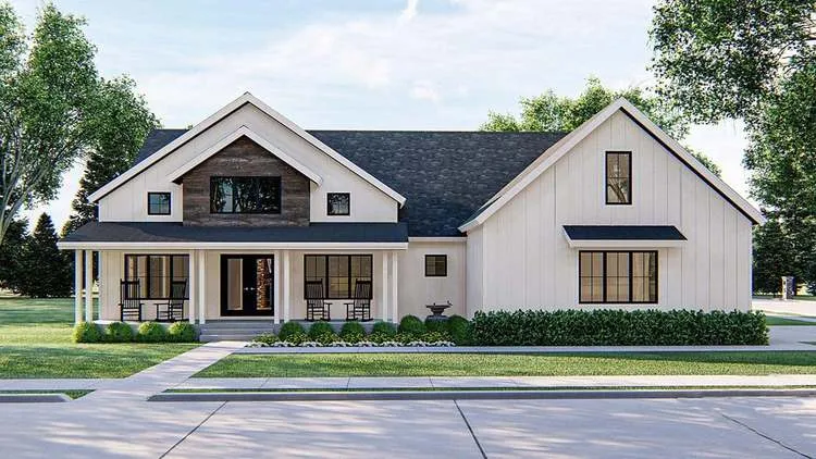 Full Rendering for House Plan #705202