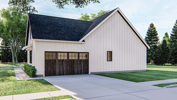 Right Elevation for House Plan #705202