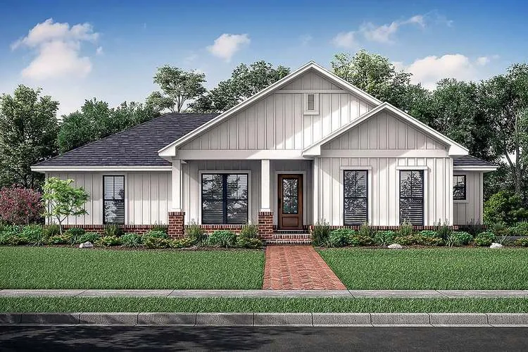 Full Rendering for House Plan #307231
