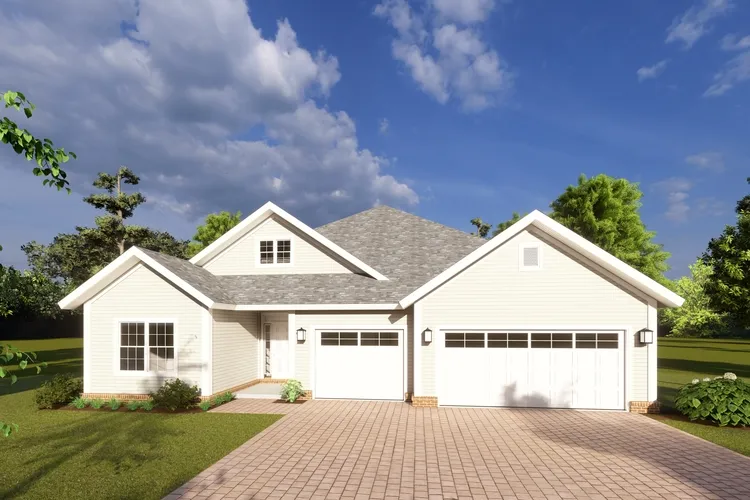 Full Rendering for House Plan #246991
