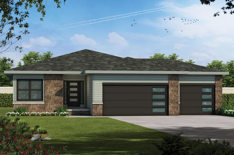 Full Rendering for House Plan #151741