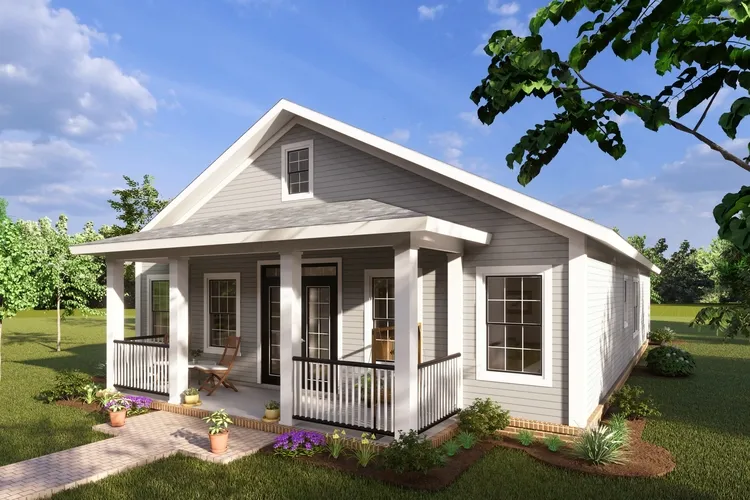 Full Rendering for House Plan #243651
