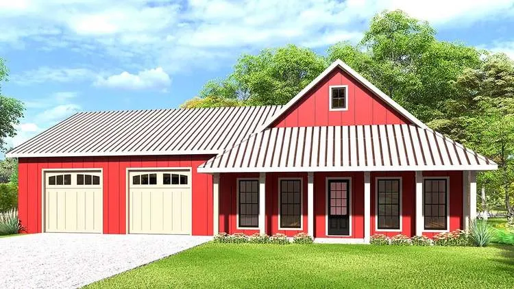 Full Rendering for House Plan #435921