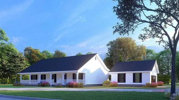 Full Rendering for House Plan #310081