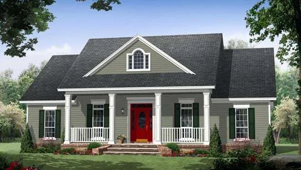 Full Rendering for House Plan #211781