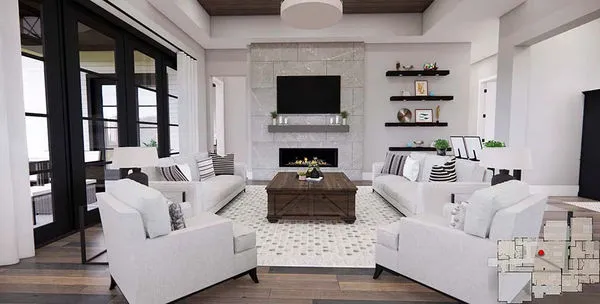 InteriorPhoto for House Plan #287332