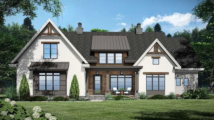Full Rendering for House Plan #287332