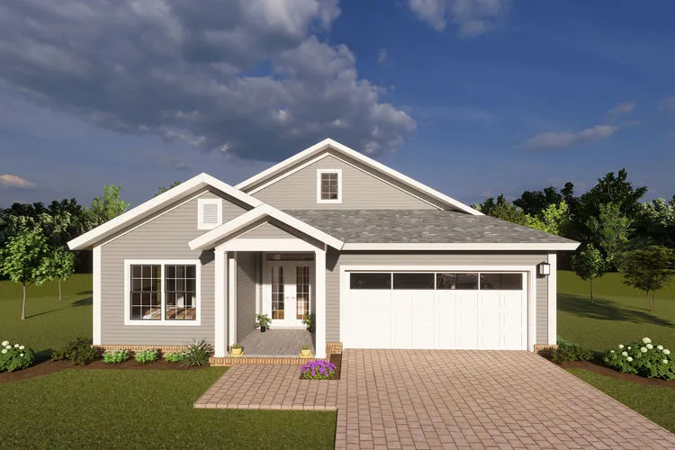 Full Rendering for House Plan #241761