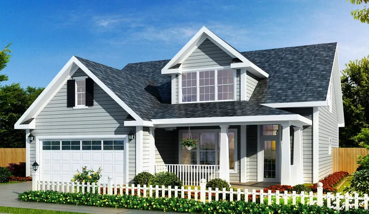 Full Rendering for House Plan #243581