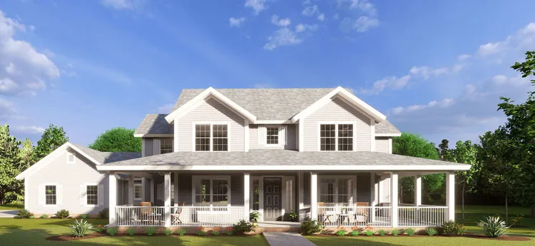Full Rendering for House Plan #246623