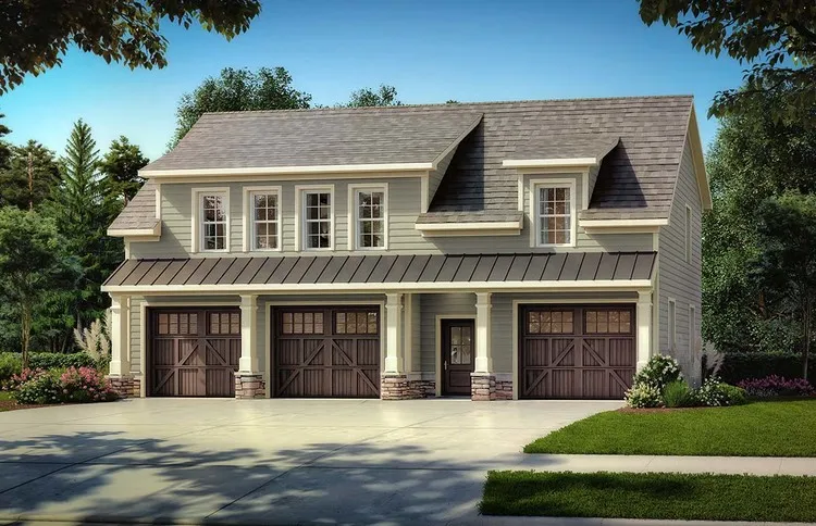 Full Rendering for House Plan #719980