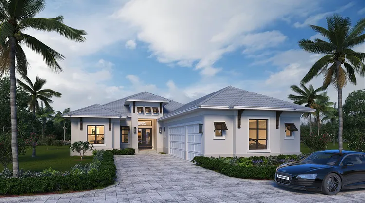 Full Rendering for House Plan #915272