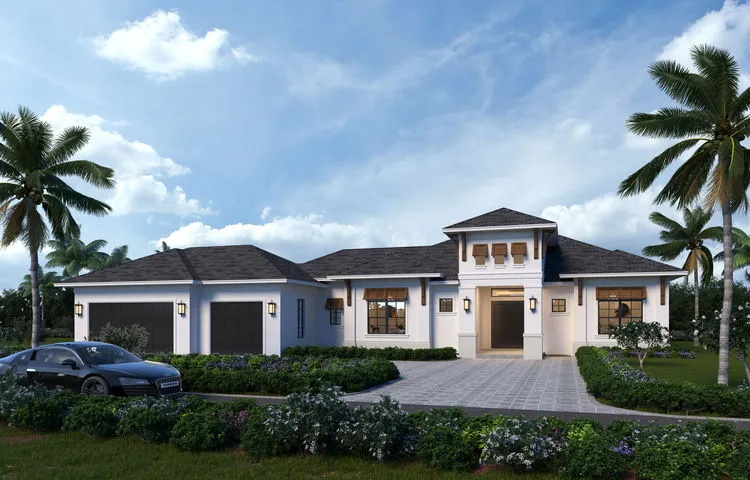 Full Rendering for House Plan #912972