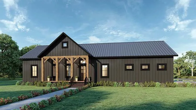 Full Rendering for House Plan #431261
