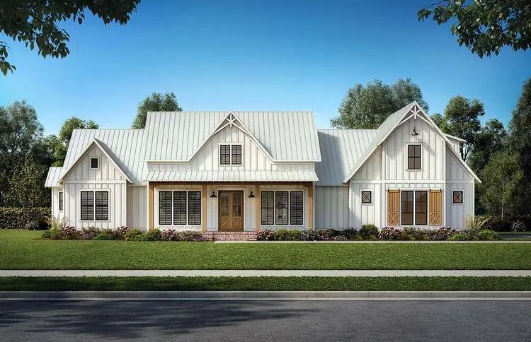 Full Rendering for House Plan #901592