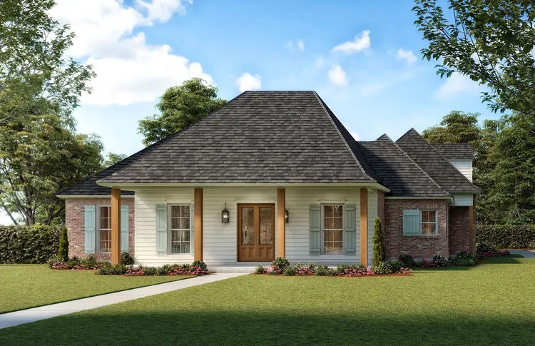 Full Rendering for House Plan #909342