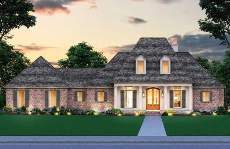 Full Rendering for House Plan #906442