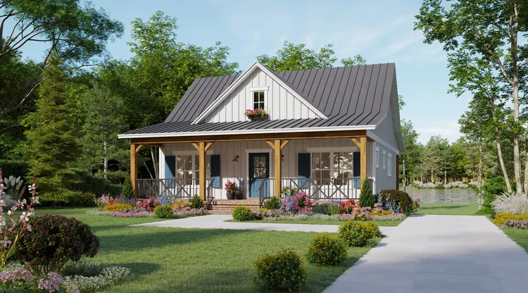 Full Rendering for House Plan #216790