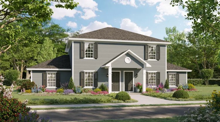 Full Rendering for House Plan #210942