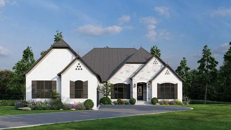 Full Rendering for House Plan #315304