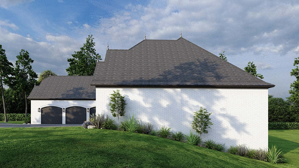 Right Elevation for House Plan #315304