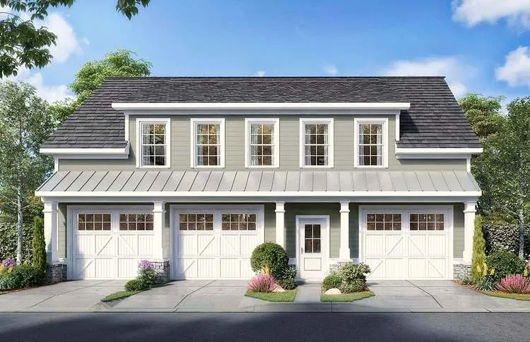 Full Rendering for House Plan #710811